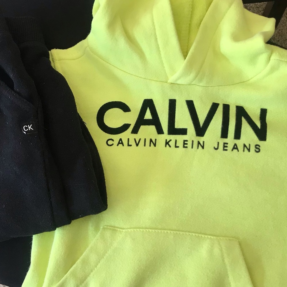 Calvin Klein Toddler Warmup Set